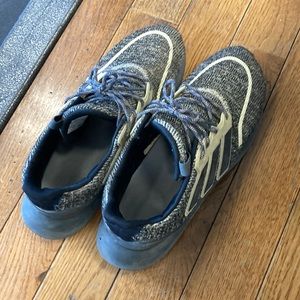 Size 13 adidas running shoes with new sole.